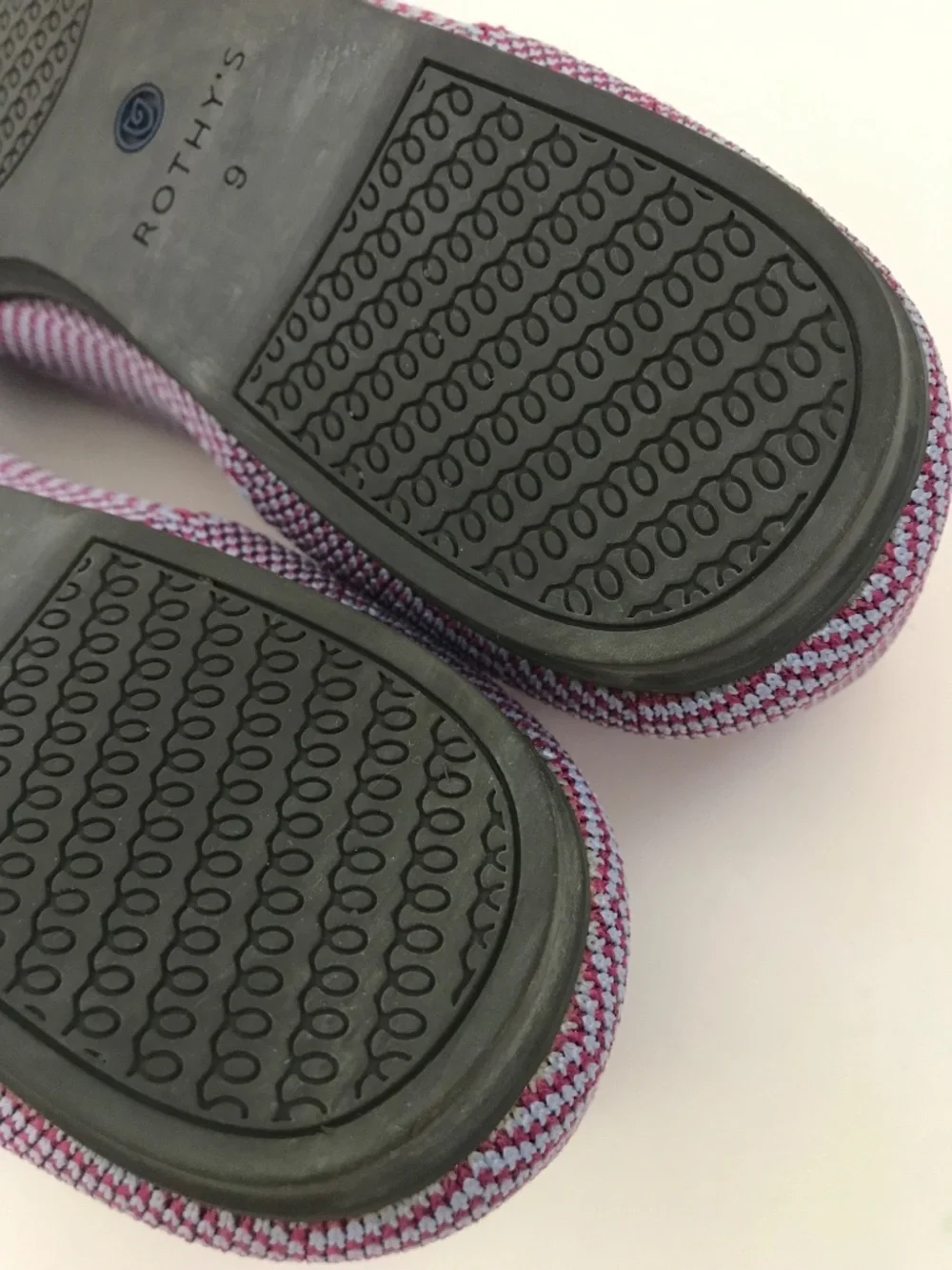 ROTHY’S The Loafer Herringbone Flat Amethyst Women’s Size 9